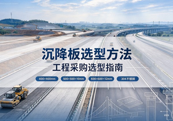 费县沉降板选择方法